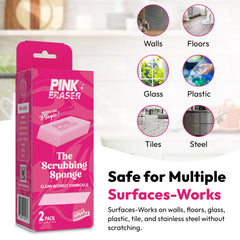 Pink Eraser - The Scrubbing Sponge -