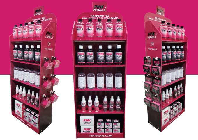 Pink Station - Floor Display - Bundle - Product - (Case)