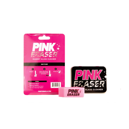Pink Eraser - Magnet Glass Cleaner